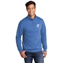 Men's 1/4-Zip Pullover Sweatshirt - Screen Print