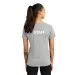 Ladies Tri-Blend Wicking Scoop Neck Raglan Tee - Screen Print 