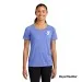 Ladies Tri-Blend Wicking Scoop Neck Raglan Tee - Screen Print 