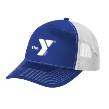 Snap Back Five Panel Trucker Cap with Embroidered YMCA logo (12 Pc Miinmum order)