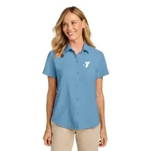 Women’s Short Sleeve UV Dockside Shirt - Embroidered